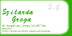 szilarda grega business card